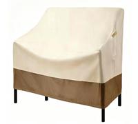 Telo di Sagomato per Panca Resistente Intemperie,Raggi Uv, Vento e Strappi Stagionali Esterni Copre Panchina e divano,79x37x35in（200*94*89cm）