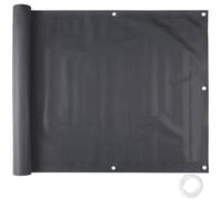 TELO FASCIA PVC OCCHIELLATO FRANGIVISTA FRANGIVENTO RECINZIONE BALCONE CM 90x3 m