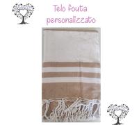 Telo Fouta Personalizzabile, Telo Mare e Piscina con Frangia Colori a scelta ...
