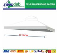 Telo Gazebo 3 x 3 Metri Tela Di Copertura Per Gazebo - Garden De Luxe