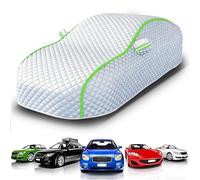 Telo Grandine Auto Imbottito per Hyundai Elantra Il Hatchback 2000-2006 Telo Antigrandine per Esterno Protezione UV Impermeabile per la Maggior Parte Delle Auto,Berline e SUV,Argento