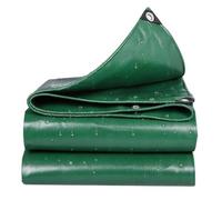 Telo impermeabile da Esterno,Telone Occhiellato PE Rinforzato Antistrappo | 130gr/m² Tendone da Esterno Resistente Alle Intemperie Tarp per Legna Da Ardere Auto Campeggio(Green B,2x5m)