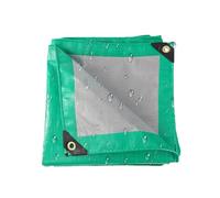 Telo Impermeabile Esterno 120 x 140 cm Antipioggia e Antivento Impermeabile e Antistrappo con Occhielli in Alluminio Telo da Esterno per Arredamento Capanno, verde chiaro