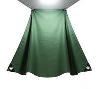 Telo Impermeabile Esterno 150 x 235 cm Impermeabile e Antistrappo, Universale, Raggi Uv, Resistente Agli Agenti Atmosferici Telo Occhiellato Multiuso per Esterno, Giardino, Verde