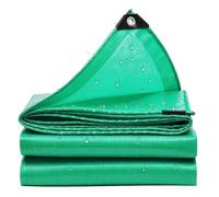 Telo Impermeabile Esterno 1x2m,PE Tarp con Rinforzato Occhielli 130g/m² | Telo Copertura Mobili da Giardino Invernale Multiuso per Piscina,Campeggio,Tenda,Barche,Legno,Auto(Green B,2x5m)