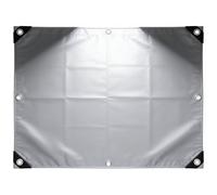 Telo Impermeabile Esterno 215 x 245 cm Impermeabile Multiuso | Resistente e Antistrappo, Pesante con Occhielli Rinforzati Telo Protettivo Multiuso per Arredamento, Capanno, Grigio