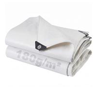 Telo Impermeabile Esterno 3x4m 180 g/m² PE con Rinforzato Occhielli, Telone Resistente ai Raggi UV Agli Strappi, Telo Protettivo Copertura Multiuso per Mobili da Giardino Barche Legno Piscina Camion