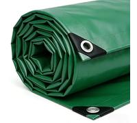 Telo Impermeabile Esterno 60 x 220 cm Impermeabile e Antistrappo, Universale, Raggi Uv, Resistente Agli Agenti Atmosferici Telo Telone Occhiellato per Esterno, Giardino, Verde