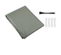 Telo impermeabile for tenda da giardino, riparo dal sole, pergola, compatibile con telo campeggio for esterni, patio, cortile(Dark Grey,3 * 4M)