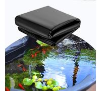 Telo impermeabile per laghetto, resistente ai raggi UV, spessore 0,12 mm, perfetto per laghetti di pesci, fontane, giardini d'acqua e cascate (7,5 m x 6 m)