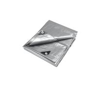 Telo Impermeabile Telone Occhiellato Impermeabile 240x270cm Argento | Telo Protettivo, Multiuso Resistente Ai Raggi Uv, Impermeabile E Lavabile Per Piscina Trampolino Gazebo Mobili Da Giardino