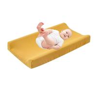 Telo in mussola per fasciatoio, tinta unita, in tessuto di cotone, morbido, per fasciatoio, per neonati e ragazzi, 5,1 x 40,6 x 10,2 cm