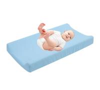 Telo in mussola per fasciatoio, tinta unita, in tessuto di cotone, morbido, per fasciatoio, per neonati e ragazzi, 5,1 x 40,6 x 10,2 cm