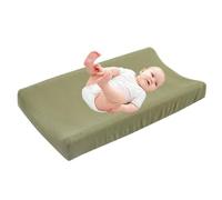 Telo in mussola per fasciatoio, tinta unita, in tessuto di cotone, morbido, per fasciatoio, per neonati e ragazzi, 5,1 x 40,6 x 10,2 cm