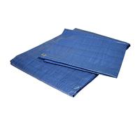 Telo IN Plastica Blu 80g/M² - Telo Da Protezione 8x12 M
