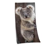 Telo IN Velluto Asciugamano Telo da Bagno Spiaggia Con Koala 75 x 150cm