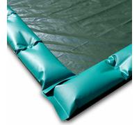 Telo invernale 12 x 8 con tubolari antivento antiribaltamento ad appoggio - p...