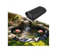 Telo Laghetto 3.28x14.76ft/1x4.5m，Telo di Rivestimento per laghetto da Giardino in HDPE Resistente al Sole e al Freddo, Membrana Impermeabile Resistente ai Raggi UV e al Gelo