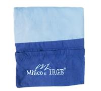 Telo Lettino Mare in Microfibra con Tasche Laterali, Elastici Antiscivolo e Cuscino Gonfiabile IRGE (Celeste)