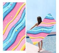 Telo Mare, 60 x 120 cm Telo Mare Microfibra Grande, Colore astratto Asciugamano Microfibra, Asciugatura Rapida, Teli Bagno Senza Sabbia, Uomo, Donna, Spiaggia, Sauna, Fitness, Yoga Teli Mares d-110