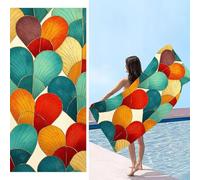 Telo Mare, 70 x 140 cm Telo Mare Microfibra Grande, Colore amore Asciugamano Microfibra, Asciugatura Rapida, Teli Bagno Senza Sabbia, Uomo, Donna, Spiaggia, Sauna, Fitness, Yoga Teli Mares d-103