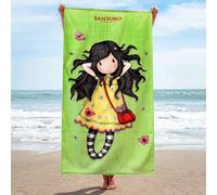 Telo Mare 70x140cm Gorjuss Santoro Verde Asciugamano Cotone Spiaggia Mare Piscin
