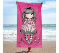 Gorjuss Santoro Bambola v Viola Asciugamano in Cotone Telo Mare 70x140cm Bambini