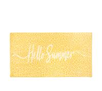 Telo mare 90x170 cm giallo maculato Summer giallo