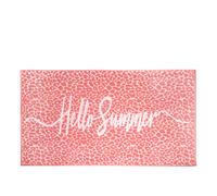 Telo mare 90x170 cm rosa maculato Summer rosa