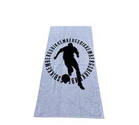 Telo Mare Asciugamano Piscina Bikkembergs 90x170 cm In Spugna Di Cotone