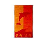 Telo Mare Asciugamano Spiaggia Piscina In Spugna Fantasia Flipper