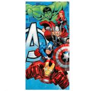 Telo Mare Avengers Aymax Asciugamano in Cotone 70x140cm Bambini