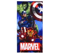 Telo mare Avengers Marvel in microfibra di poliestere asciugamano per bambini 240 gsm dimensione 70 x 140 cm spiaggia piscina
