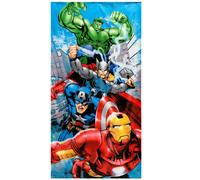 Telo Mare Avengers Supereroi Asciugamano in Cotone 170x140cm Bambini