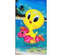 Telo Mare Bambino Bassetti Kids Warner Bros Baby Beach Titti 64 x 115 cm