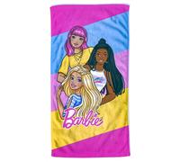 Telo Mare Barbie Mattel Asciugamano piscina spugna puro Cotone 70x140 cm