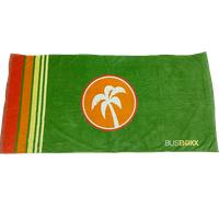 Telo mare busboxx in cotone 160 cm x 80 cm verde