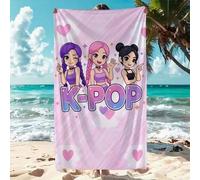 Telo Mare da spiaggia K-Pop 70x140 cm asciugamano asciugatura rapida