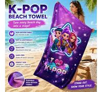 Telo Mare da spiaggia K-Pop 70x140 cm asciugamano asciugatura rapida