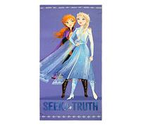 TELO MARE FROZEN II DISNEY ELSA ANNA IN MICROCOTONE CM. 140X70 100%PL