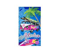BIANCHERIAWEB Telo Mare Grande 100x160 Jacquard Spugna Spiaggia Piscina Maui Surf Paradise