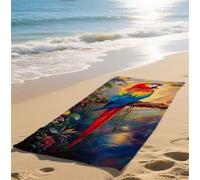 Telo Mare Grande Colore Telo Mare Bambina Asciuga in un Lampo Telomare Anti-Sabbia Beach Towel Assorbente Ideale Spiaggia Spiaggia Subacquea Surf Attività Avanzato Dimensioni 90x180cm Animale bz-281