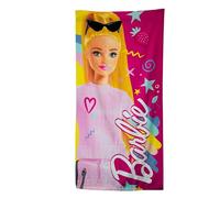 Telo mare in microfibra Barbie