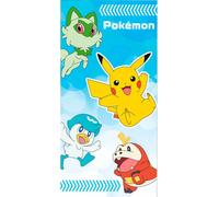 Telo mare in microfibra Educa Borras Pokémon Multicolore 140x70 cm