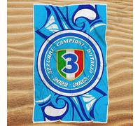 Telo Mare in microspugna NAPOLI Campione d'Italia 2022/23 Azzurri