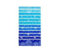 Telo Mare Jacquard Spugna Asciugamano Spiaggia Disegno Lanzarote Degradè