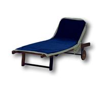 Telo mare lettino spiaggia con elastici tasche e cuscino gonfiabile microfibra