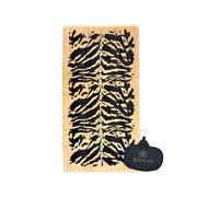 Telo Mare Masai Mara Animalier Spugna 100% Cotone Asciugamano Spiaggia - Beach Towel (Marrone)