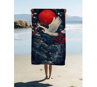 Telo Mare Microfibra 180 x 90 cm, Asciugamani Microfibra Bird Grandi Beach Towel Paesaggio Adattoper Spiaggia, Palestra, Viaggi, Sauna, Piscina, Resistente, Alla Sabbia Accessori Mare Leggero 8RI-4N