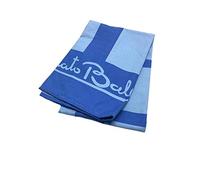 Telo Mare Microfibra 90 x 170 cm Coprilettino Spiaggia Piscina Asciugamani Sedia Sdraio Renato Balestra (Azzurro/Blu)